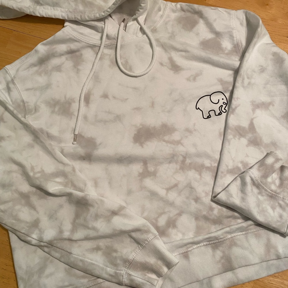 Ivory Ella sweatshirt crop
